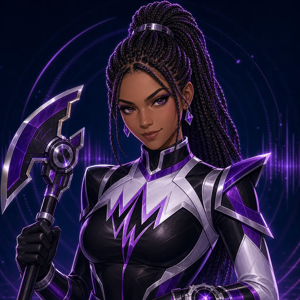 Portrait of Black Spectrum Ranger