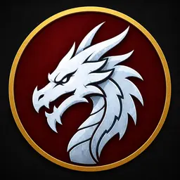 Adult White Dragon